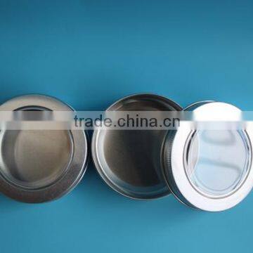 Latest Design Main Product Round Aluminum Can With Transparent Window Cap photo-2