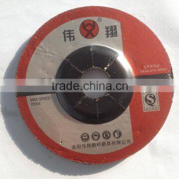 double net resin grinding disc /polishing wheel