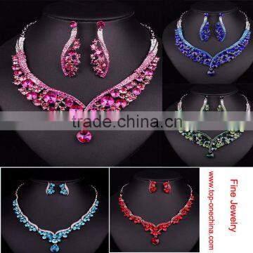 2016 wholesale wedding jewelry set/High quality Alibaba jewelry set/Fashion jewelry manufacturer