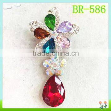 fashion funny crystal brooch,brooches for invitations