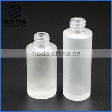 100ml Frosted Lotion Glass Bottle Airless Pump Glass Bottle photo-6