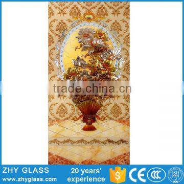 Handmade Fusing Wall Decoration Glass Painting Islamic Designs