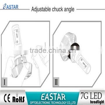 H10 Led Car Light 12v no Fan Auto Headlamp photo-3