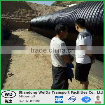 Corrugated Galvanized Steel Culvert Pipe Manufacture