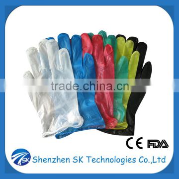 powder free pvc/vinyl gloves