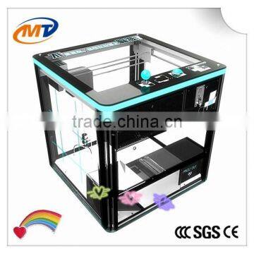 mantong black Cube Craw Crane Machine/crane machine/toy claw crane game machine with LED flashing lights