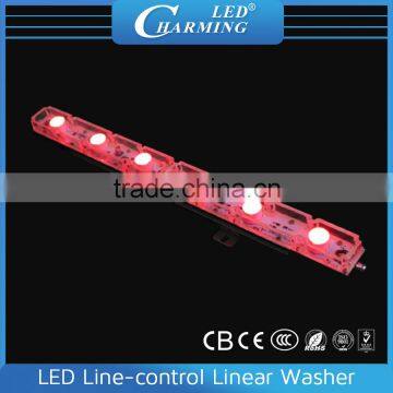 CE certified famous led chip brand rgb super bright linear led wall washer