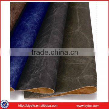 2015 newest fashion bright microfibre pu leather stocklot