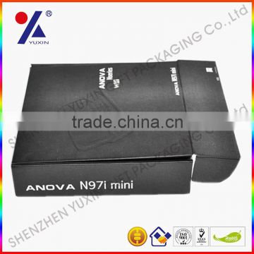 Black Color With Printed Corrugated Board Box,Phone Corrugated Paper Packing Box/ Electronic Phone Corrugated Paper Packing Box