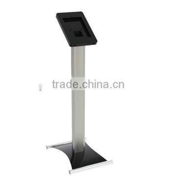 Floor stand for ipad kiosk dispaly case with lock stand for ipad kiosk lock case for ipad 1/2/3/4