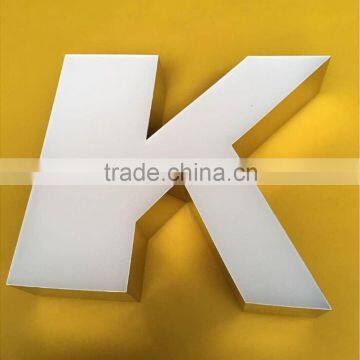 High Quality of Resin Led Letter Signs Which Are Welcomed by Customers
