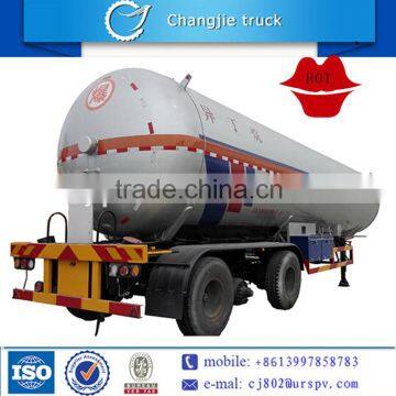 Hot selling propene LPG semi-trailer of 50-55 m3 with high quality for sale in south america