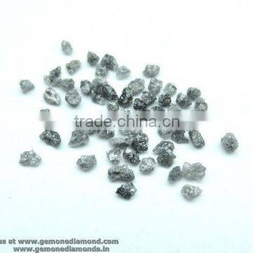 Black Color Uncut Rough Diamond For Jewelry and Tools