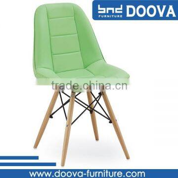 2015 Popular Antique Wood Office Chair Armless Office Leather Chair