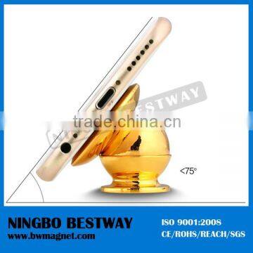 Universal 360 Degree Sticky Magnet Phone Holder Rotating Car Mount Phone GPS photo-2