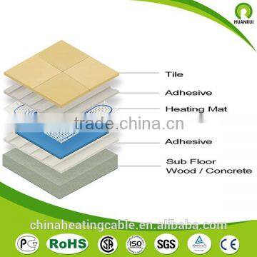 High quality,OEM,ODM ultrathin laminate floor heating mat with thermostat