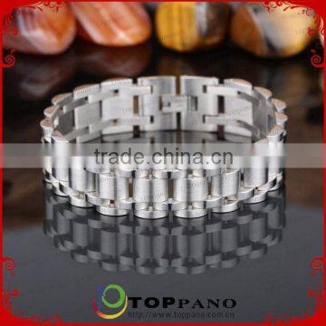 wholesale new custom fashion casting chain bracelet stainless steel clasp