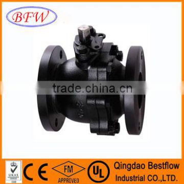 CHINA SUPPLIER OF ANSI CAST IRON 2PC FLANGED BALL VALVE