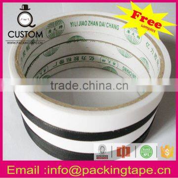 Polyester black rayon tape for shoes,leather hand bag and wallet industrial usage NT-160