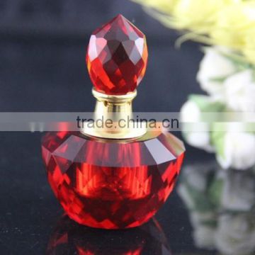 Small Red Crystal Perfume Bottle for Car PBM007