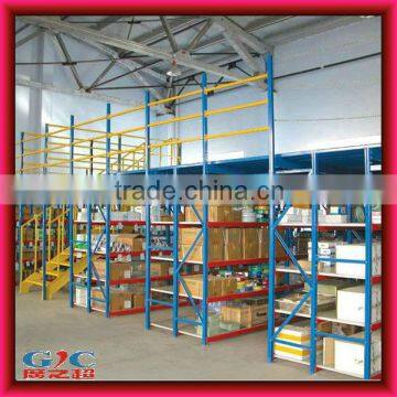Made in China Factory Instoor Two Tire Space Saving Mezzanine Floor Rack