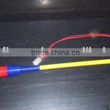 electric lantern stick with LED light or bulb light