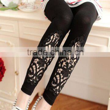 2015 new style autumn lace fashion hot sale leggings