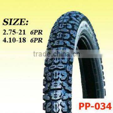 TT / TL 410X18 motorcycle tire down