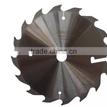 300*(16+2)T With rakers for wood cutting circular saw blade cutter
