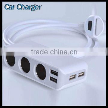 6.8A Portable Mobile Travel Charger Mini 4 Port Usb