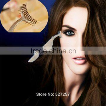 Eyelashes clip False Fake stainless steel Eye Lash eyelash curler Applicator Beauty Makeup Cosmetic Tool