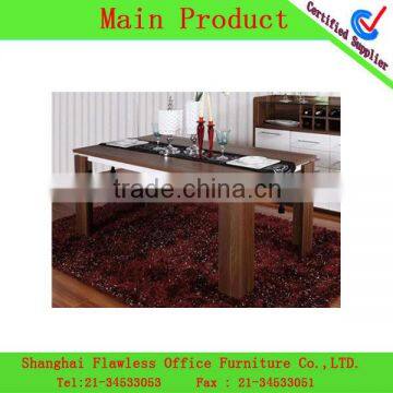 HOT sales fast food wooden restaurant table