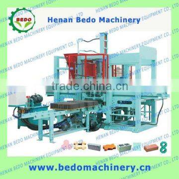 Road paving brick making machine with small invest