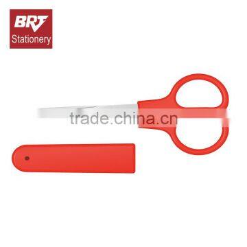 Red stationery scissors with Storage Case