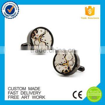 Newest Design Wholesale Blue Stone Cufflinks Set photo-6