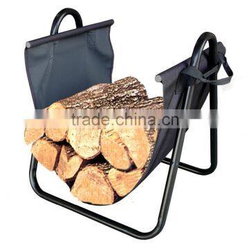 Cheap Firewood Log Holder with Canvas Carrier