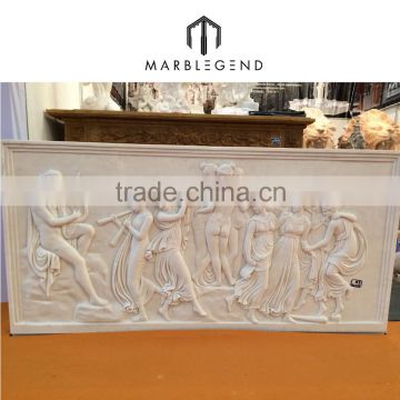 PFM 100% hand carved decorative relief landscape sculptures