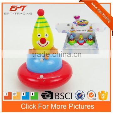 Hot selling spinning top peg-top doll toys with light