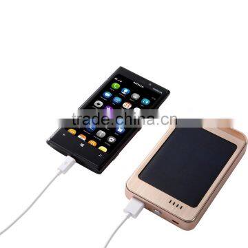 CE/ROHS/FCC Notebook Portable Charger Solar Power Bank With 2.1a Usb Output photo-4