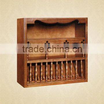 Chinese Antique Style Lattice Carved Decoration Cabinets