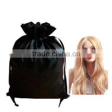 hair extension packaging satin bag