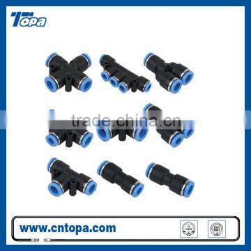 China Quick Connect Plastic Pneumatic Fitting With PC