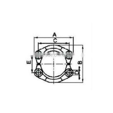 SAE SPLIT FLANGE CLAMPS 3000 PSI(FL),ISO 6162-SAE J518
