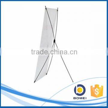 Portable economic x stand, aluminum 60*160 x banner stand, plastic x screen stand