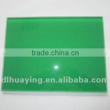 Green Enamel Color Glass