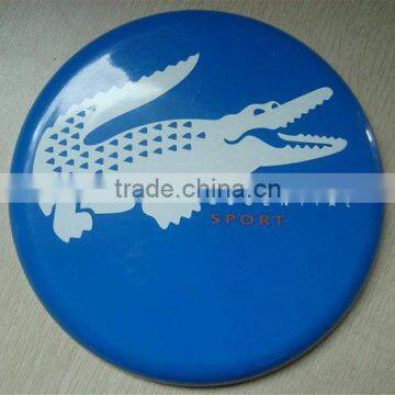 9" Plastic Frisbee with Fully Flat Surface