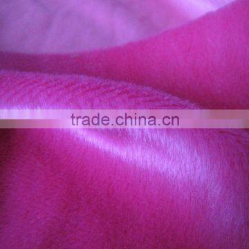 100% Polyester Short Floss Velvet Warp Knitting Fabric