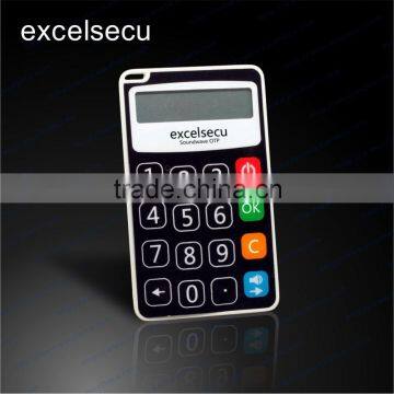 Wholesale Soundwave Transmission Pin Protected One Time Password Plastic Otp Token photo-4