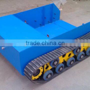 Robot rubber track chassis