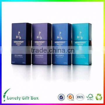 Custom printed luxury colorful empty package paper cosmetic box